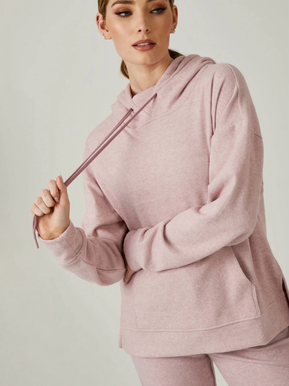 7 Diamonds Cozy Mock Neck Sweatshirt
